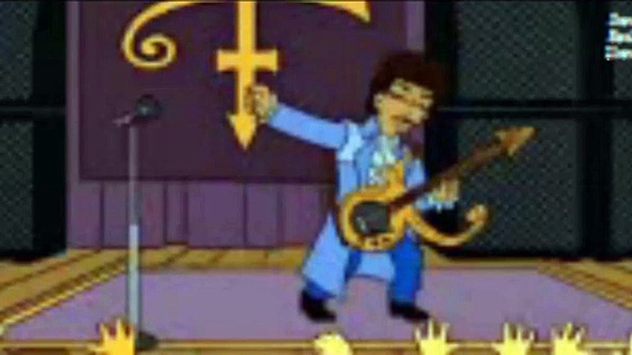 Prince in tribute to David Bowie Heroes