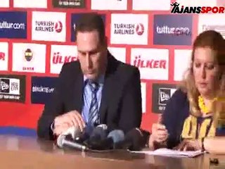 Fenerbahçe Ãœlker - Maccabi Electra Tel Aviv maçının ardından