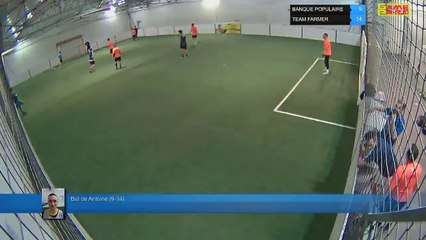 But de Antoine  (9-14) - BANQUE POPULAIRE Vs TEAM FARMER - 14/01/20 21:00 - LIGUE 2