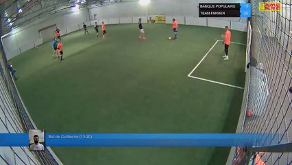 But de Guillaume  (13-20) - BANQUE POPULAIRE Vs TEAM FARMER - 14/01/20 21:00 - LIGUE 2