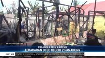 Gedung Sekolah di Palangka Raya Ludes Terbakar Diduga Akibat Korsleting Listrik