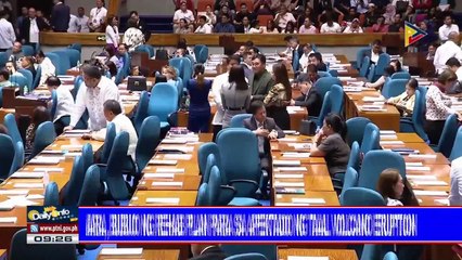 Kamara, bubuo ng rehab plan para sa apektado ng Taal Volcano eruption