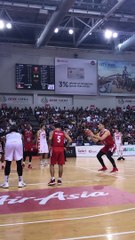 Court side watching Singapore v Philippines  Anthony S Casey Singapore