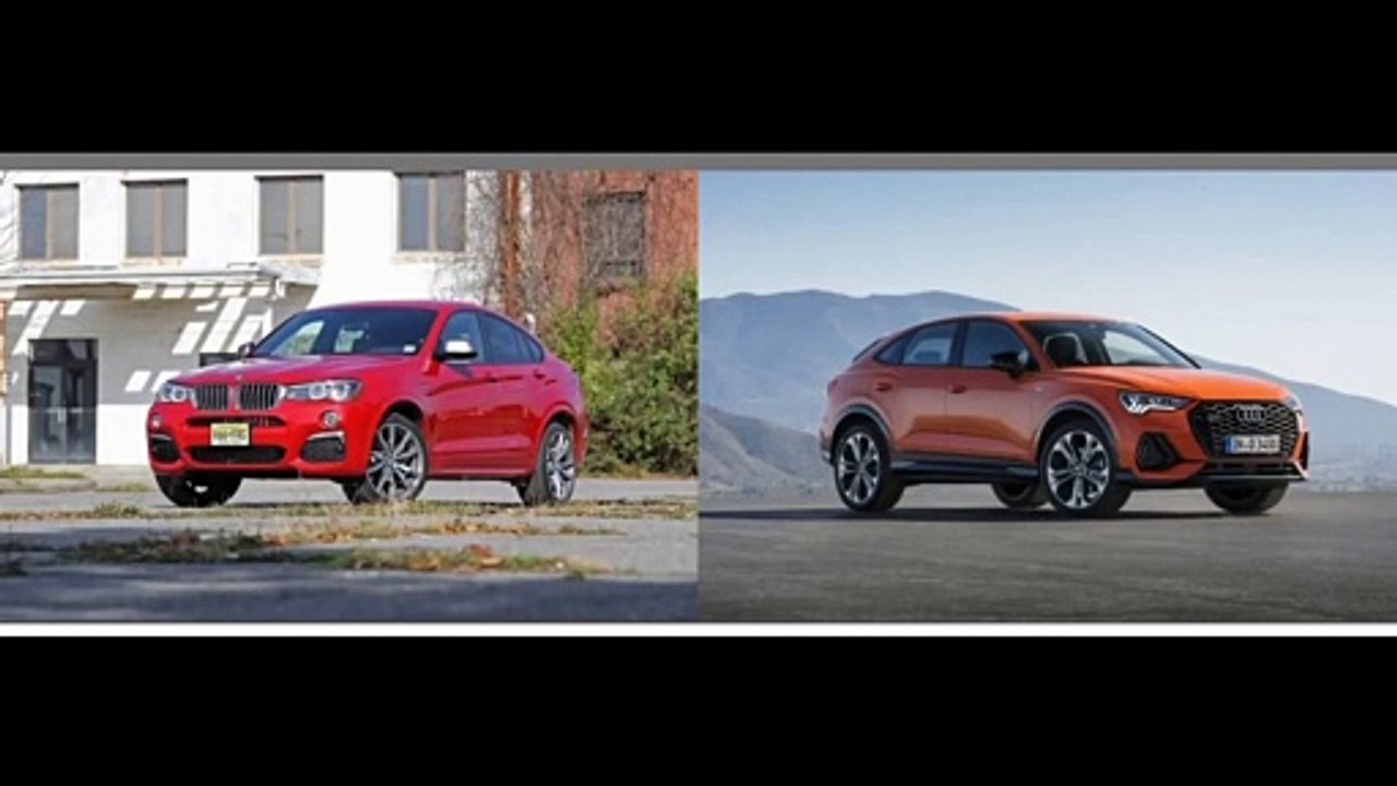 Audi Q3 Sportback 2020 VS BMW X4 Snow drifting Comparision_Full-HD