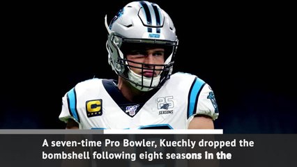 Luke Kuechly announces shock retirement