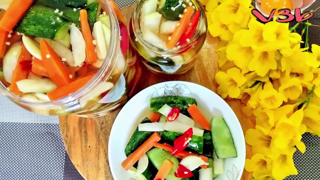 Cách Làm DƯA GÓP GIÒN TAN Siêu Nhanh Gọn Cho Ngày Tết Bận Rộn