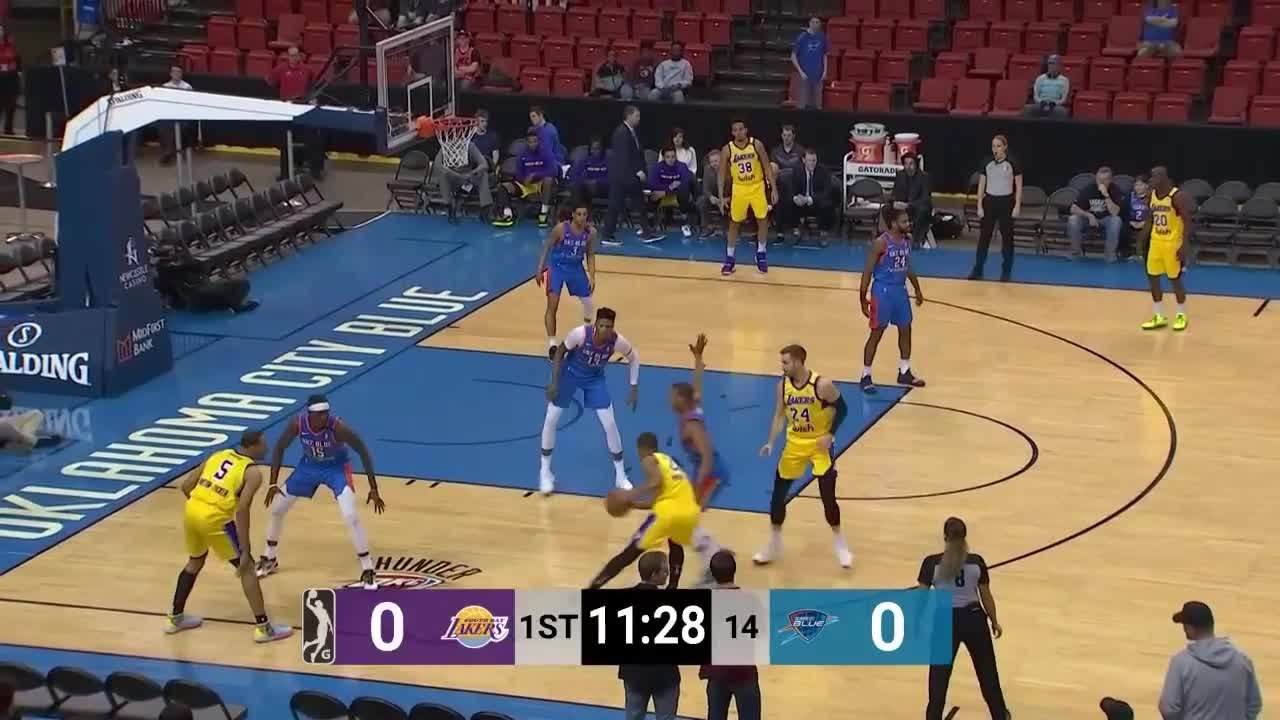 South Bay Lakers Top 3-pointers vs. Oklahoma City Blue