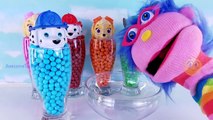 Learn Colors with Paw Patrol Finger Family Chocolate Candy Toy Surprise Eggs