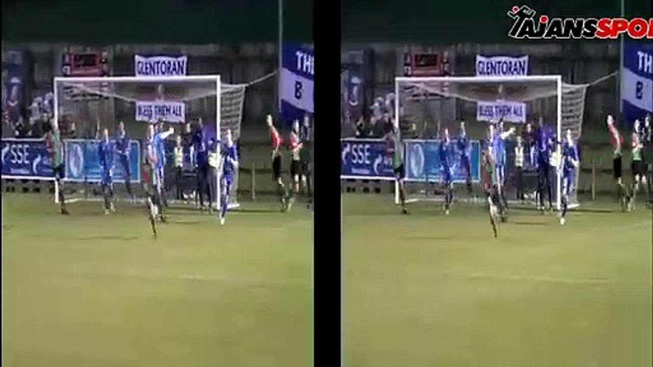Süper gol, ilginç sevinç!