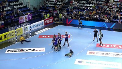 Hentbol dünyası böyle serbest atış görmedi!