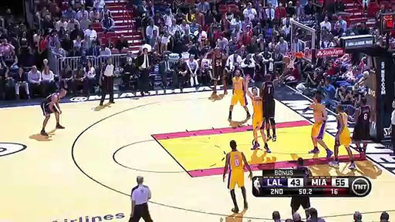 Miami Heat 109-102 Los Angeles Lakers