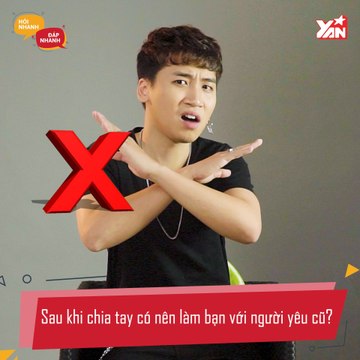 HỎI NHANH ĐÁP NHANH II HUY CUNG - HÌNH DUNG VỀ 20 NĂM SAU CỦA MÌNH NHƯ THẾ NÀO II YANNEWS