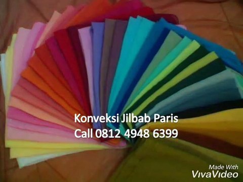Harga Grosir Jilbab Paris Polos Bandung, WA 0812 4948 6399, TERLAKU..!!!