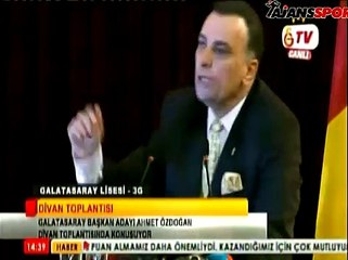 Ahmet Özdoğan Divan Toplantısında konuştu! Bölüm 3
