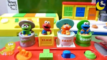 Sesame Street Singing Pop Up Pals and Poppin Pals Pop Up Toys-