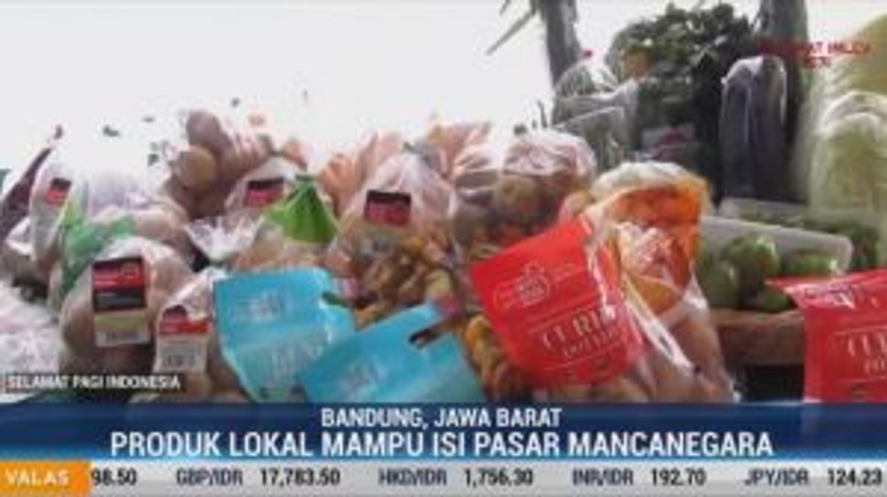 Mentan Lepas Ekspor Produk Pertanian Asal Jabar