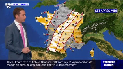 Tải video: De la pluie et du vent sur le nord-ouest et un temps plus clair à l'est prévus ce mercredi