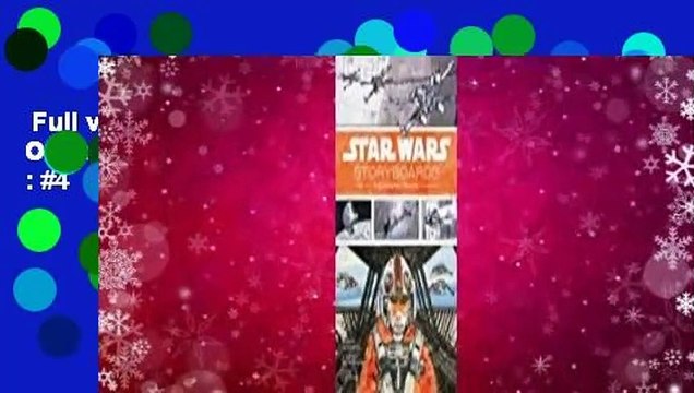 Full version Star Wars Storyboards: The Original Trilogy Best Sellers Rank : #4