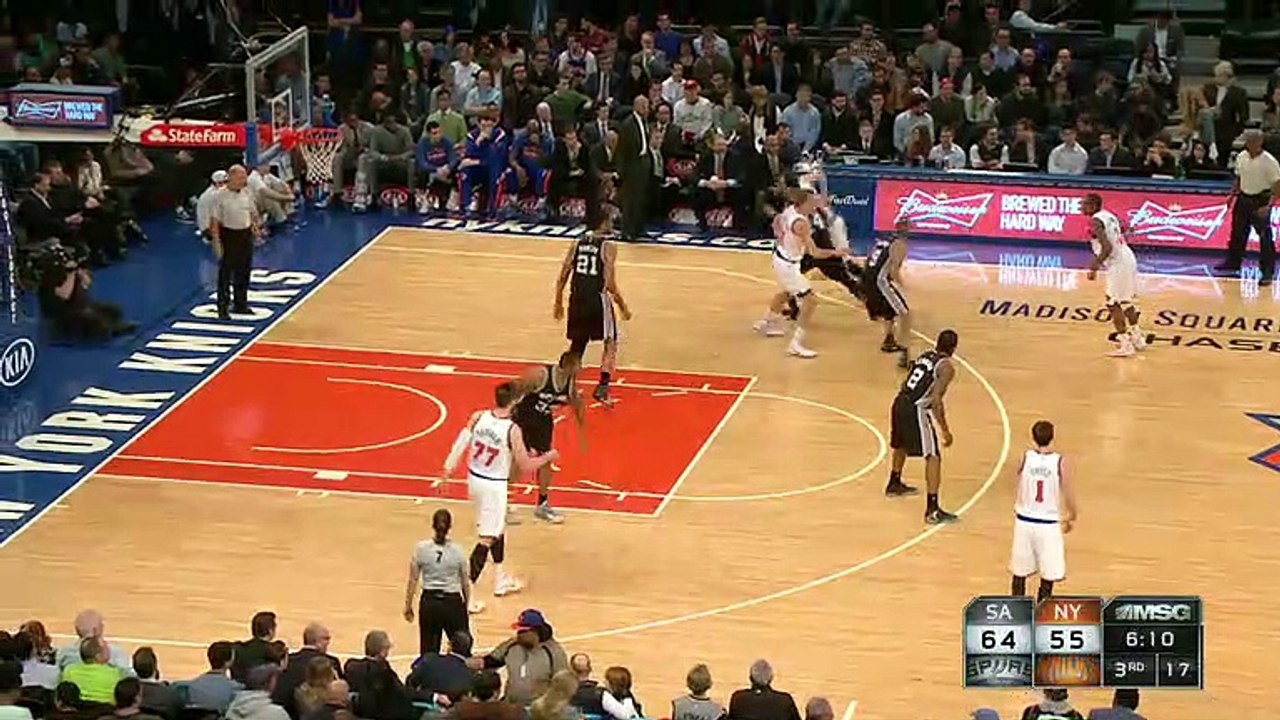 San Antonio Spurs 100-104 New York Knicks