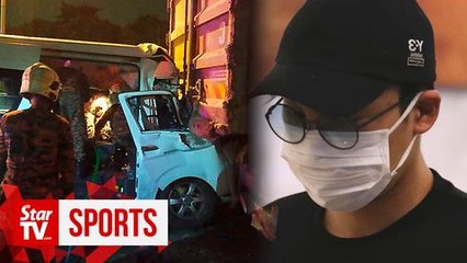 Police have recorded statements from Momota and other accident victims, says BAM president