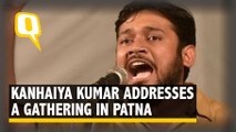 CAA Stir: Kanahiya Kumar Addresses a Rally in Patna's Sabzi Bagh
