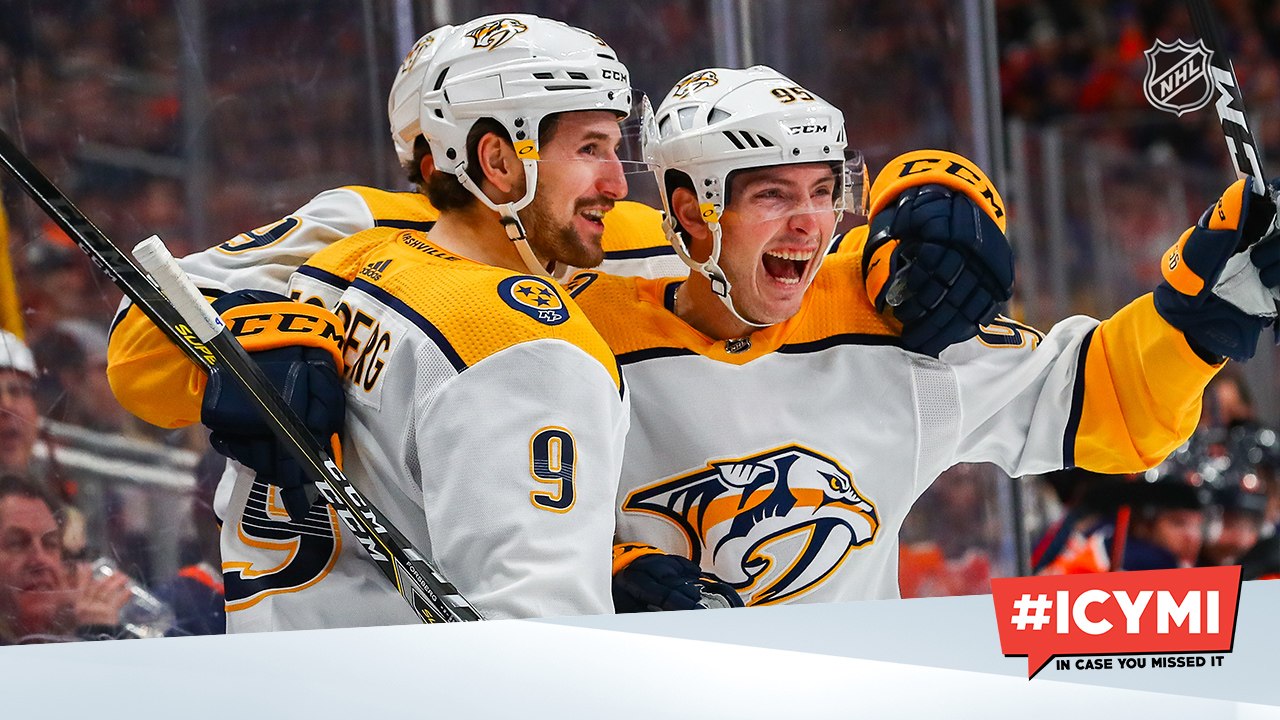 ICYMI Forsberg's lacrosse goal video Dailymotion