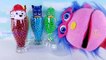 Learn Colors with Paw Patrol and PJ Masks Finger Family Candy Surprises