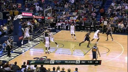 Enes Kanter Throws the Hammer Down on Jeff Withey!