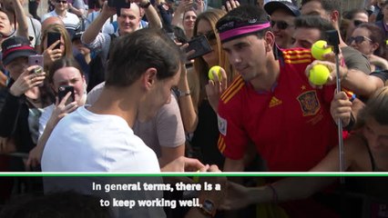 Download Video: Nadal feels 'in good shape' heading into Australian Open