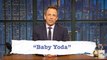 Seth Explains Teen Slang: Markle-ing, Baby Yoda