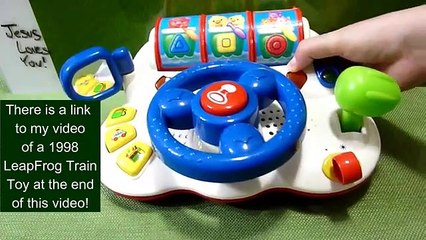 Vintage VTech Learn and Discover Driver with ABC's, Shapes and Numbers