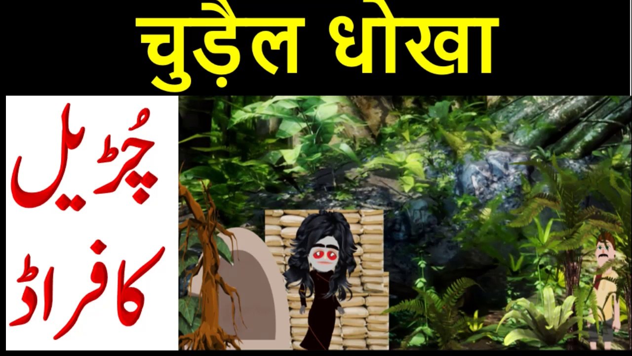 Churail ka frad|Animated cartoon Stories For children in Urdu | Hindi Cartoon For kids | sundasnoor