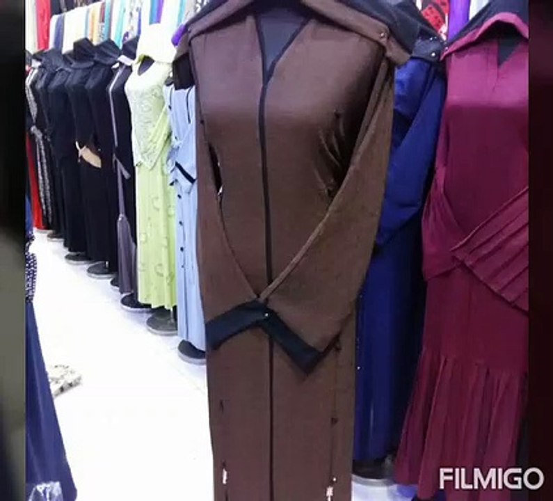 Vintage violet Dubai made abayas
