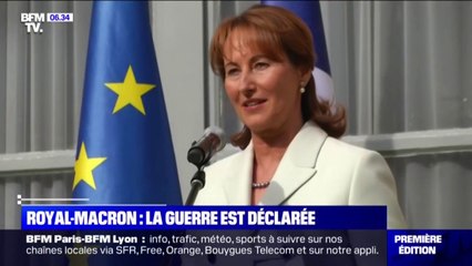La guerre est-elle déclarée entre Ségolène Royal et Emmanuel Macron?