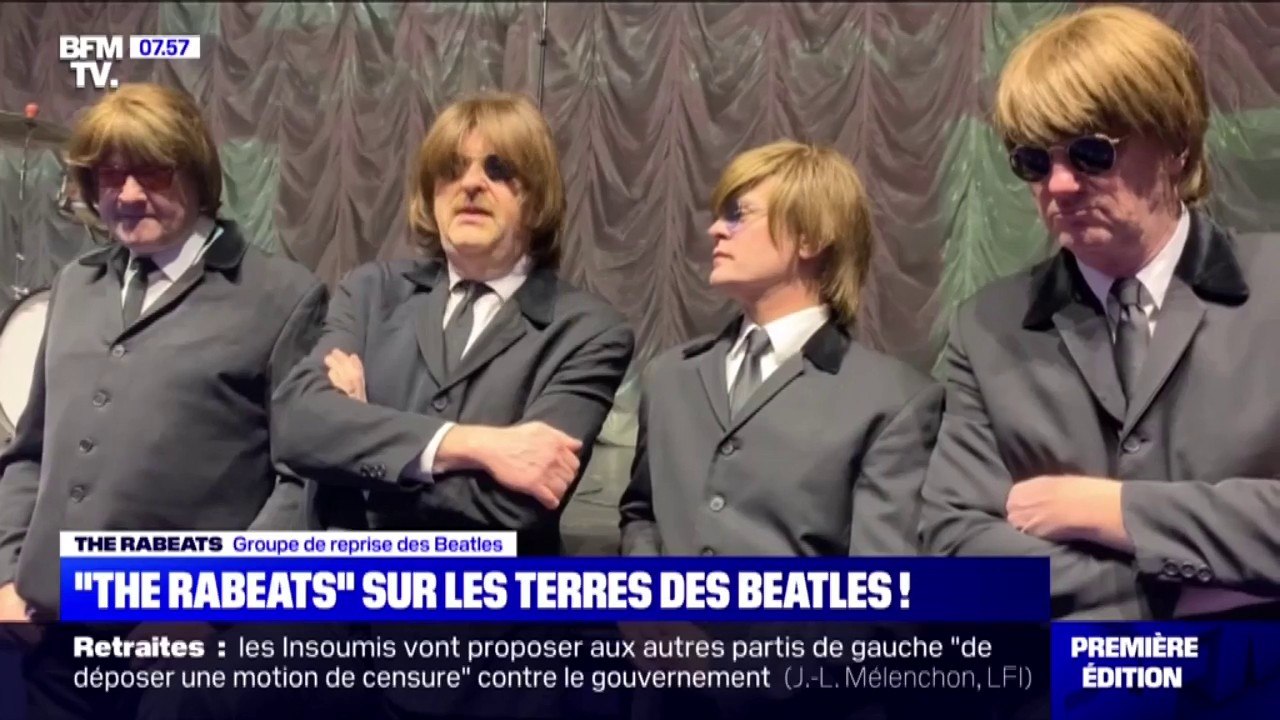 Le groupe français "The Rabeats" sur les terres des "Beatles" pour la première fois, à Liverpool