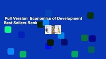 Full Version  Economics of Development  Best Sellers Rank : #3