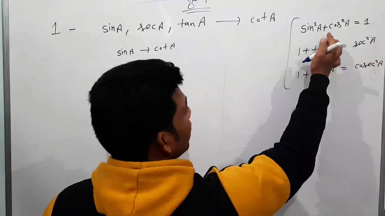 Trigonometry exercise 8.4 question no - 1, 2, 3 & 4