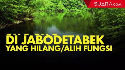 Setu-setu yang Hilang di Jabodetabek, Banjir Tak Terbendung