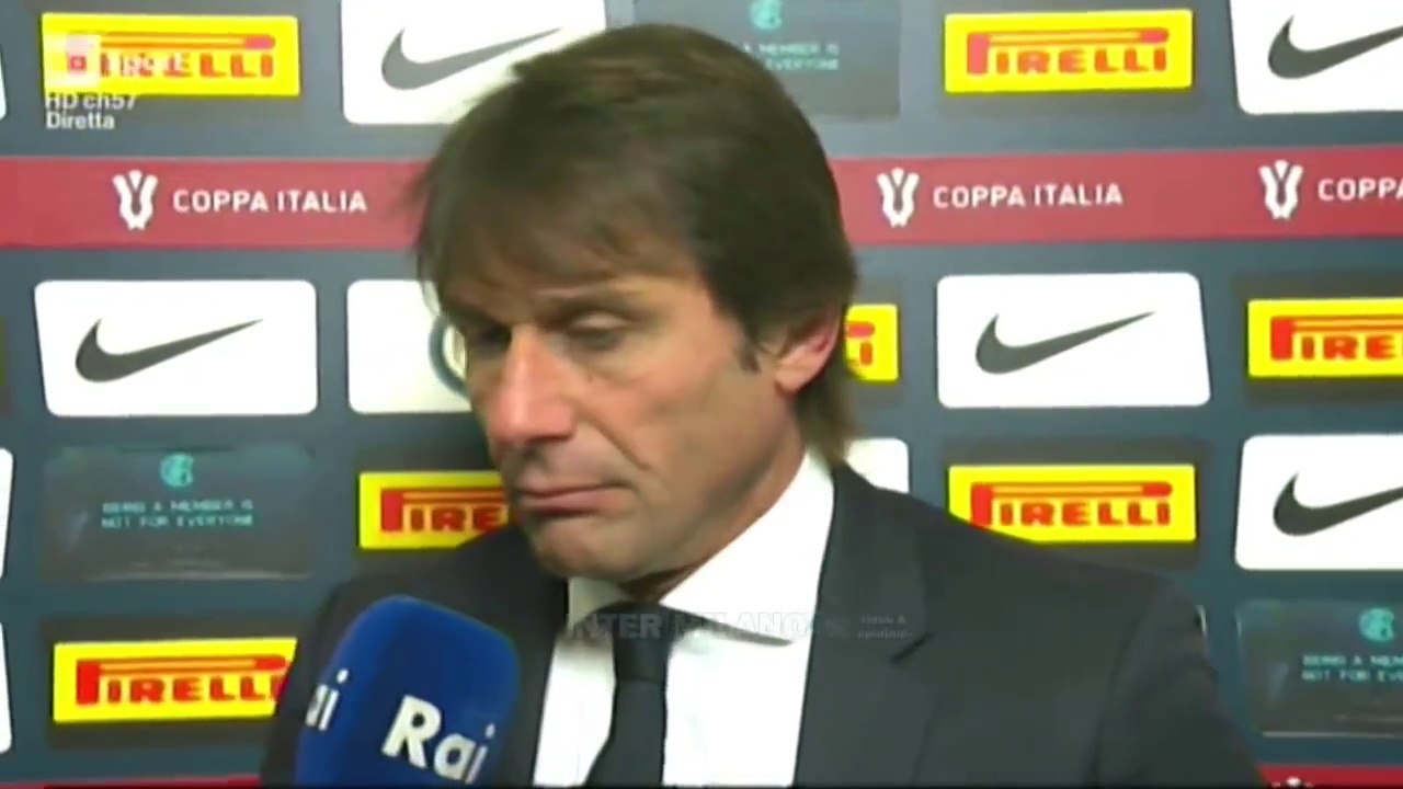 INTER-CAGLIARI 4-1* LE PAROLE DI ANTONIO CONTE DOPO  IL MATCH DI COPPA ITALIA