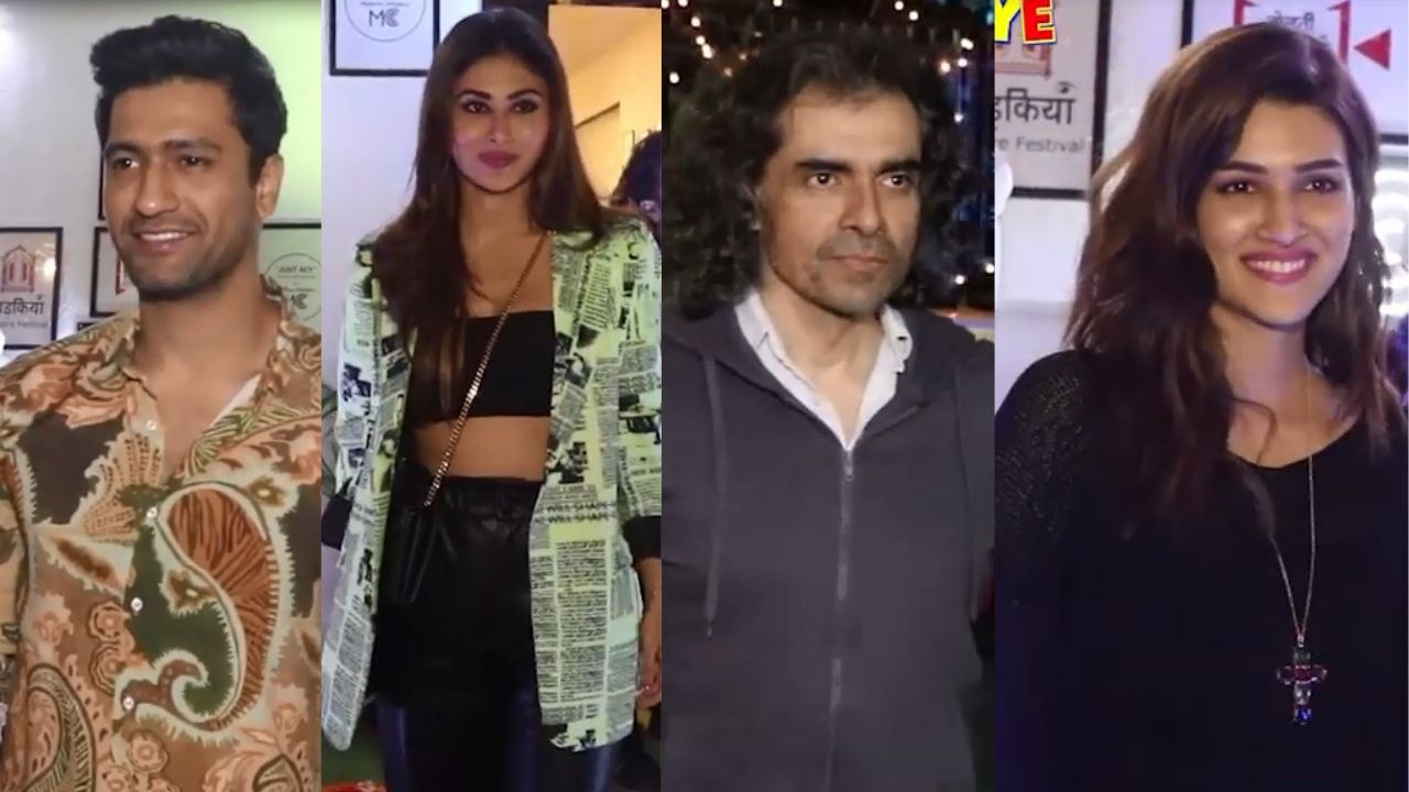 Vicky Kaushal, Mouni Roy, Yami Gautam, Kriti Sanon & others at Mukesh Chhabra’s party
