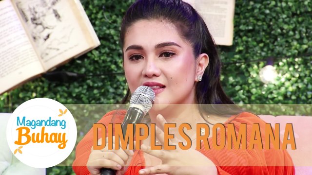 Dimples holds back her tears as she gives a message for her husband | Magandang Buhay
