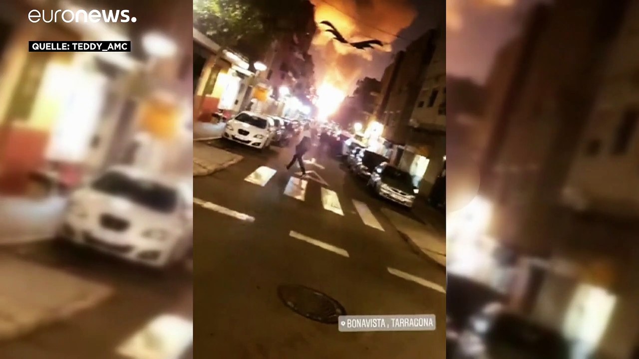 Explosion in spanischer Chemiefabrik: Toter in 2 km Entfernung