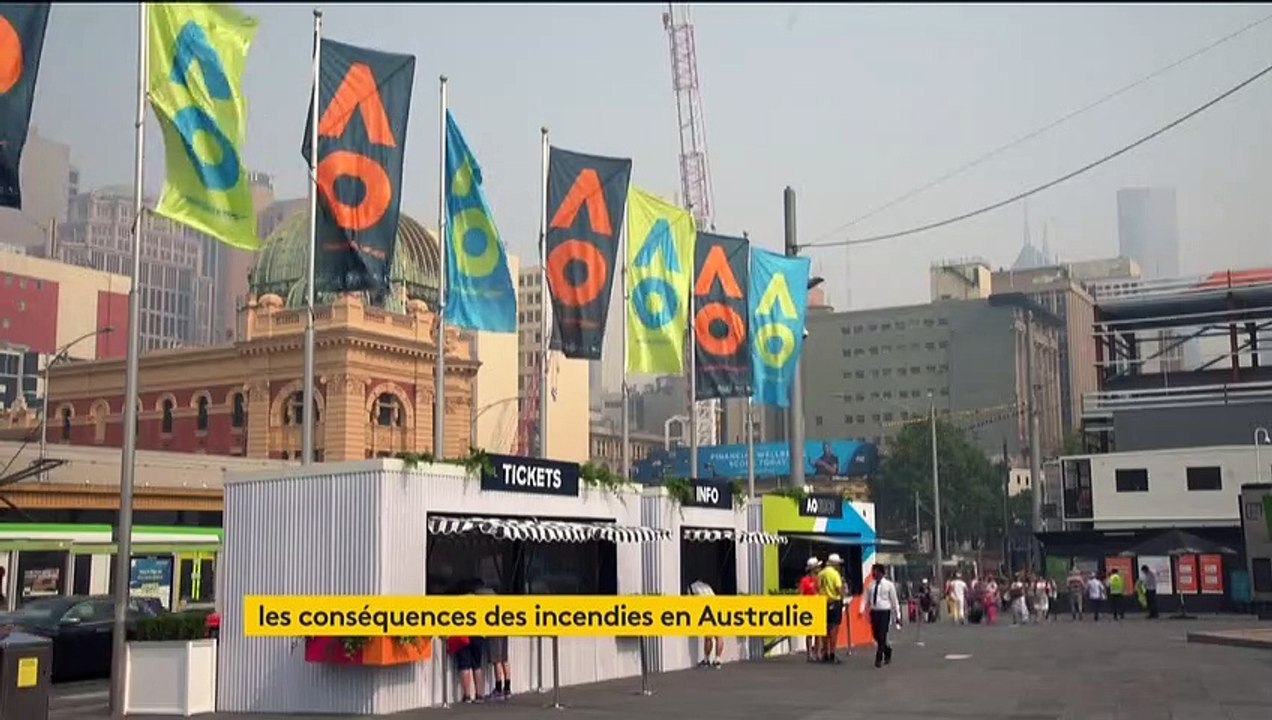 Melbourne polluée par les incendies, l'Open d'Australie de tennis menacé