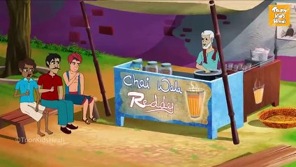 बुद्धिमान चायवाला l Hindi Kahaniya l Bedtime Moral Stories   Hindi Fairy Tales l Toonkids Hindi