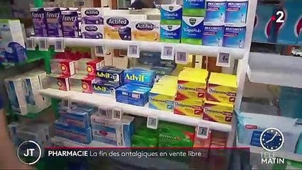 Les antalgiques ne sont plus en vente libre dans les pharmacies
