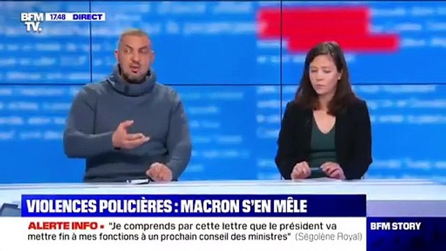 L'ensemble du gouvernement ne tient que grâce à l'action de la police... Si demain elle est dans la rue, c'est terminé.