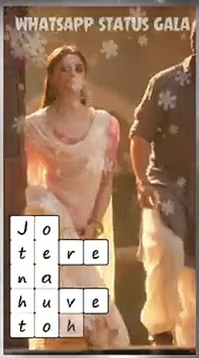 kalank title track whatsapp status full screen lyrics arijit singh  very sad whatsapp status video