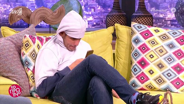 Το Πρωινό: Θα κλαίτε από τα γέλια με το πλάνο του Ουγγαρέζου – Δεν ήξερε ότι ήταν on air!