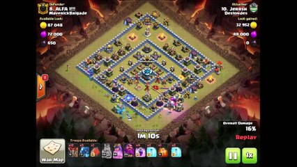 Deslondes January CWL War 5 - 2 star attacks