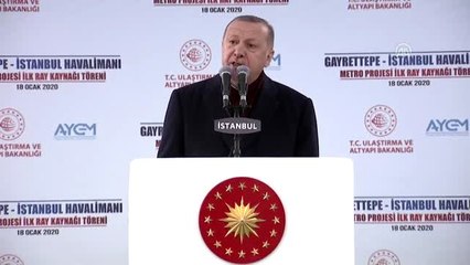 Cumhurbaşkanı Erdoğan: Kanal İstanbul'un inşa maliyeti birilerinin söylediği gibi 125 milyar lira...